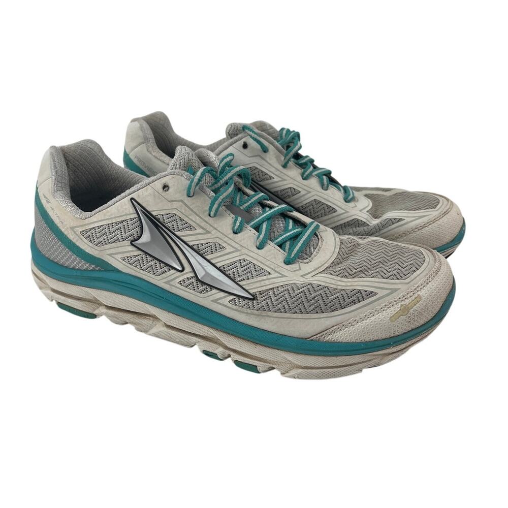 Altra Provision 3.5 Teal White Running Shoe Size 7.5 Zero Drop Comfort Sneaker
